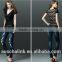 korean style fashion design sexy skinny girls tight jeans for sale