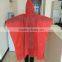 cheap promotional clear and transparent pvc rain coat for women