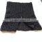 Acrylic grey color fashion winter factory manufacture fashion young knitted tube scarf