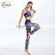 HSZ-YD46017 Crane Sports Wear Snake Printed Always Leggings Canada Women Fitness Beautiful Yoga Tank Top Gym Clothing Wholesale