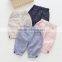 Wholesale striped summer cotton harem casual shorts kids