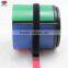Red bandage Hook and loop fastening tape with buckle for luggage