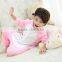 Children onesie flannel fleece kids sleepwear low price from china pink