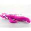 Violet Silicone Rabbit Vibrator 2*AAA Adult Products Female Orgasm Sex Toys