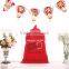 2016 Hot decoration gift Santa sacks bags canvas Christmas sack M6073102