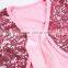 Child Sequin Top Kids Wears Clothing For 0-8 Years Old Girl Outfits Waistcoat Ready Made In Stock