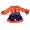 Lovely beautiful Long-sleeved Halloween baby girl clothes lace casual branded boutique girls clothing dress