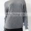 Manufacturer 12gg roll neck flat knitted mongolia 100%pure cashmere sweater