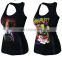 Custom Sublimation Polyester 3D Printing Promotion Sport Tank Top