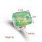 Fashion Rectangle Zircon Ring Stretched Knuckle Ring 7 Colors In Stock