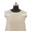 Ladies latest design sleeveless chiffon top blouse design with bow