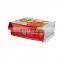 2017 Flat bottom and side gusset nutrition food rice packaging pouch without zipper