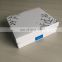 Free sample Provide GuangDong Factory White Paper Cosmetic Set Packing Box with White Plastic Insert