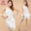 New style glittery tassel sexy latin dance dress for women L-7092#