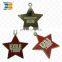 low sale price custom metal star shaped charming pendant