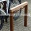 Metal Street Furniture Corten Steel Bike Rack Public Bicycle Racks
