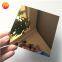 JYFM014 316 8K Mirror Polished Gold Finished Metal Stainless Sheet Steel