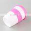 Wholesale 12OZ plastic insulation handy cup with silicone lid leather case and custom logo for coffee