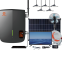 100W Solar Home Systems Solar Battery Storage System with Lights TV Fan Radio and Mobile Charging