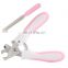 Dog Nail Clippers Pet Cleaning Supplies Pet Nail Clippers Set With File Curved Handle