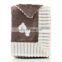 Extra thick Stripe fleece air conditioning blankets  knee blanket nap blankets