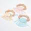 Cloud Macrame Wood Teether Crochet Comforter Toy Teething Ring Toy
