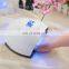 Wholesale 48W led light manicure dryer machine uv phototherapy hands and feet 2 with 1  nail led lamp led nail dryer nails tool