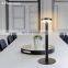 modern home decorative bedroom furniture rechargeable reading table lamp battery