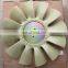 Excavator HD550/HD700/HD820-1 Fan blade for diesel engine 6D31 cooling Fan blade  9/12 blades