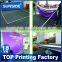 Tension fabric display,portable trade show wall, election item D-0603