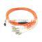MPO to LC Female Male Fiber Patch Cord SM9/125 MM50/125 MM62.5/125 mtp 12 Core MPO/MPO Fiber Optic Patch Cord Fiber Jumper