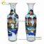 H1.2meter tall hand painted China GuiLin Shanshui design porcelain big vases