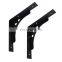 Heavy Duty Shelf Brackets Wall L-Bracket Supports for Hanging DIY Shelves Metal Steel Heavy Duty for Load Bearing Capacity Black
