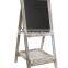 Freestanding Chalkboard Message Board Easel
