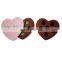 ODM Customised Heart Shape Pink Chocolate Makeup Container Wholesale Eyeshadow Pigment Palette