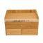 Wholesale Bamboo Desk Organizer Drawer Storage Box