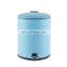 Household 3L round indoor kitchen dustbin powder coating stainless steel dustbin wholesale round strong pedal bin