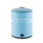 Household 3L round indoor kitchen dustbin powder coating stainless steel dustbin wholesale round strong pedal bin