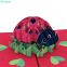 Love Bug 3D Folding Card High Quality Best Valentine’s Day Card & Gift for Children