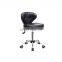 Barber Hair Salon Chair Industrial Style High Bar Stools Modern Adjustable Swivel Bar Stool with Arm