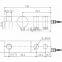 Electronic weighbridge wide test load meter sensor set A2 indicator electronic scale kit  3T