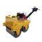 mini hand road roller compactor/road construction equipments/Walk Behind Hydraulic Small Double Drum Road Roller