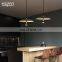 HUAYI New Design Modern Decoration 7w Indoor Bedroom Hotel Hanging Acrylic Led Pendant Light