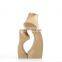Modern Good Quality Mannequin Desktop Leather Pu Jewelry Display Stand Store Holder Necklace Bust Display
