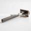 Private Label Black Color Brass Handle Shaving Tool Razor And Stand Shaving Kit