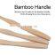 Eco Friendly Biodegradable Disposable Customized Packing and Logo OEM Soft Charcoal Bristle Hotel Bamboo Toothbrush