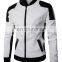 Fashion Men black & White Lamb Leather Jacket/men leather jackets/Pakistan leather jackets