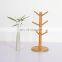 Creative Design Nordic Style Kitchen Desktop Premium Bamboo Storage Cup Holder