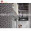 library wall cover decorative mesh powder coated perforated metal mesh