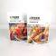 custom vacuum sealing BBQ meat cooking food standing pouch retort aluminum foil bag